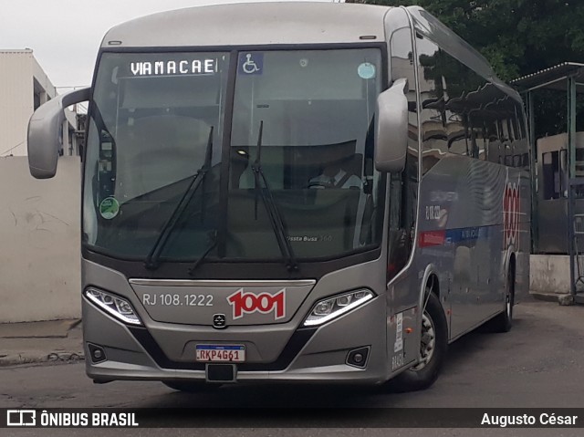 Auto Viação 1001 RJ 108.1222 na cidade de Rio de Janeiro, Rio de Janeiro, Brasil, por Augusto César. Número da foto: #12322977.