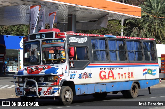 Empresa De Transporte Avay - Linea 63 07 na cidade de San Lorenzo, Central, Paraguai, por José Paredes. Número da foto: #12323540.