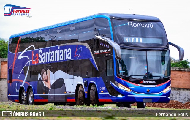 La Santaniana 24100 na cidade de Villa Elisa, Central, Paraguai, por Fernando Solis. Número da foto: #12324928.