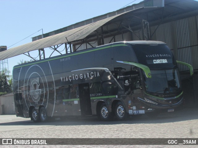 Viação Garcia 96080 na cidade de Curitiba, Paraná, Brasil, por GDC __39AM. Número da foto: #12322876.