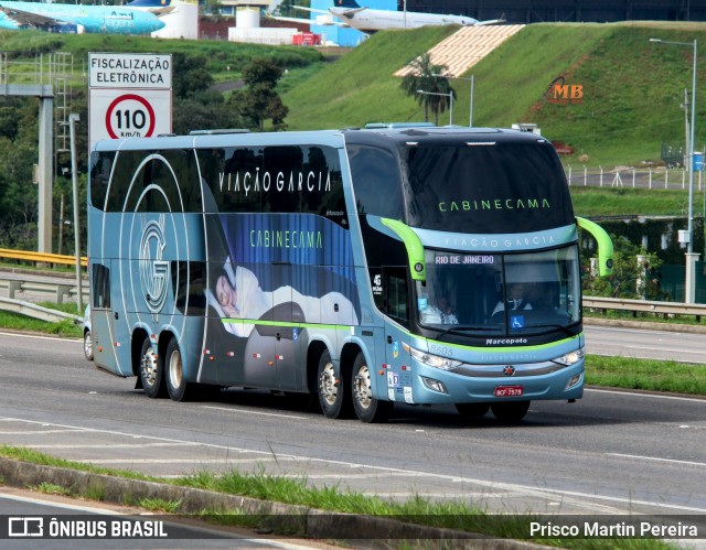 Viação Garcia 8605 na cidade de Campinas, São Paulo, Brasil, por Prisco Martin Pereira. Número da foto: #12324417.