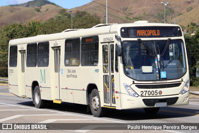 Viação Graciosa 27005 na cidade de Barra do Piraí, Rio de Janeiro, Brasil, por Paulo Henrique Pereira Borges. Número da foto: #12323718.