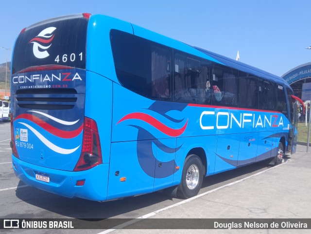 Confianza Transportes 4601 na cidade de Aparecida, São Paulo, Brasil, por Douglas Nelson de Oliveira. Número da foto: #12322720.