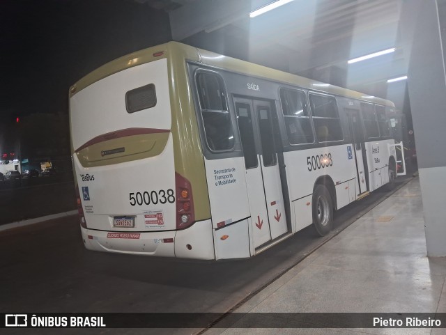 BsBus Mobilidade 500038 na cidade de Brazlândia, Distrito Federal, Brasil, por Pietro Ribeiro. Número da foto: #12322744.