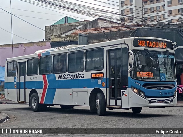 Viação Nossa Senhora da Penha RJ 188.138 na cidade de Rio de Janeiro, Rio de Janeiro, Brasil, por Felipe Costa. Número da foto: #12324136.