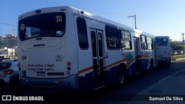 Auto Viação Salineira 709 na cidade de Cabo Frio, Rio de Janeiro, Brasil, por Samuel Da Silva. Número da foto: #12324802.