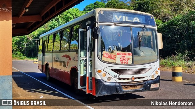 Viação Tucuruí D863 na cidade de Tucuruí, Pará, Brasil, por Nikolas Henderson. Número da foto: #12327128.