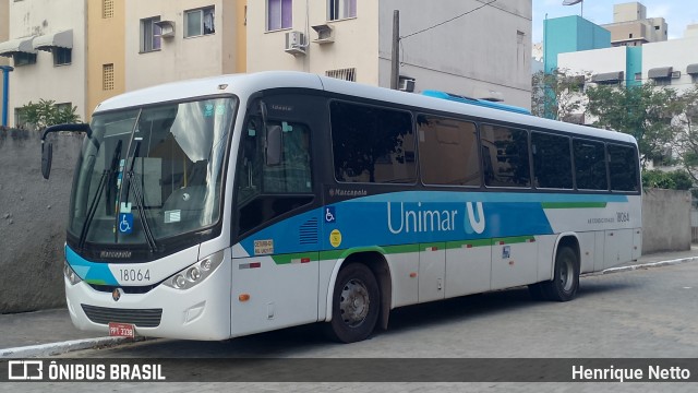 Unimar Transportes 18064 na cidade de Vitória, Espírito Santo, Brasil, por Henrique Netto. Número da foto: #12325126.