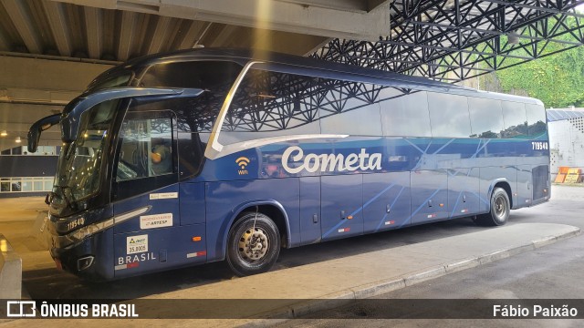 Viação Cometa 719540 na cidade de Santos, São Paulo, Brasil, por Fábio Paixão. Número da foto: #12326127.