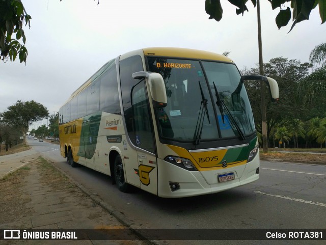 Empresa Gontijo de Transportes 15075 na cidade de Ipatinga, Minas Gerais, Brasil, por Celso ROTA381. Número da foto: #12326327.