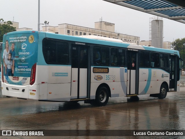 Rota Sol > Vega Transporte Urbano 35738 na cidade de Fortaleza, Ceará, Brasil, por Lucas Caetano. Número da foto: #12325427.