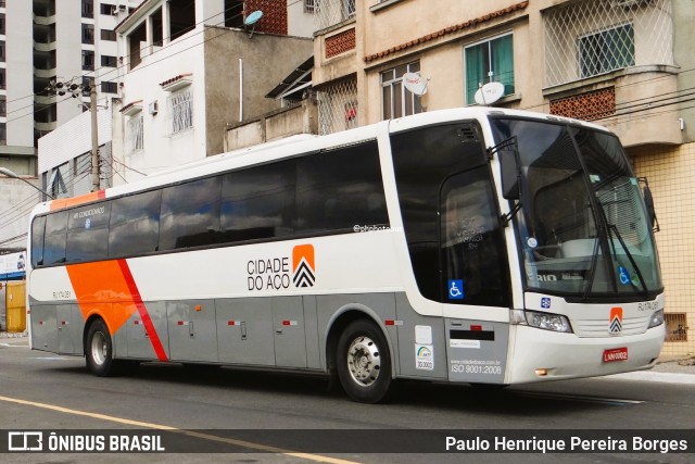 Viação Cidade do Aço RJ 174.051 na cidade de Barra Mansa, Rio de Janeiro, Brasil, por Paulo Henrique Pereira Borges. Número da foto: #12326824.