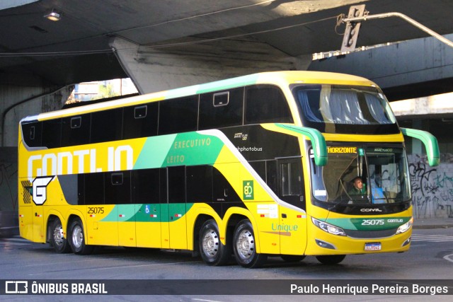Empresa Gontijo de Transportes 25075 na cidade de Belo Horizonte, Minas Gerais, Brasil, por Paulo Henrique Pereira Borges. Número da foto: #12326882.