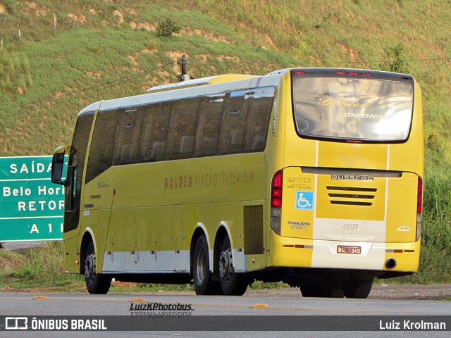 Viação Itapemirim 48119 na cidade de Juiz de Fora, Minas Gerais, Brasil, por Luiz Krolman. Número da foto: #12325109.