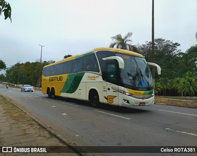 Empresa Gontijo de Transportes 19555 na cidade de Ipatinga, Minas Gerais, Brasil, por Celso ROTA381. Número da foto: #12325068.