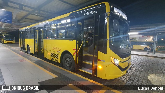 Transtusa - Transporte e Turismo Santo Antônio 2409 na cidade de Joinville, Santa Catarina, Brasil, por Lucas Denoni. Número da foto: #12325978.