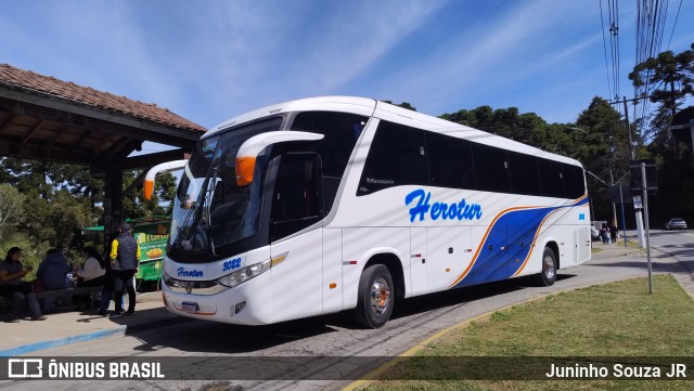 Herotur Transporte e Turismo 3022 na cidade de Campos do Jordão, São Paulo, Brasil, por Juninho Souza JR. Número da foto: #12325582.