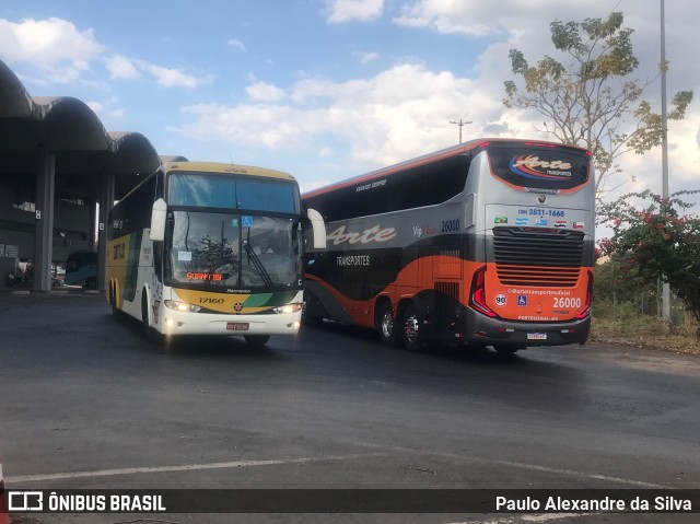 Empresa Gontijo de Transportes 17160 na cidade de Montes Claros, Minas Gerais, Brasil, por Paulo Alexandre da Silva. Número da foto: #12326719.