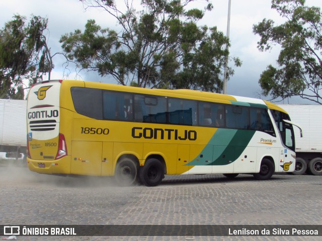 Empresa Gontijo de Transportes 18500 na cidade de Caruaru, Pernambuco, Brasil, por Lenilson da Silva Pessoa. Número da foto: #12327015.