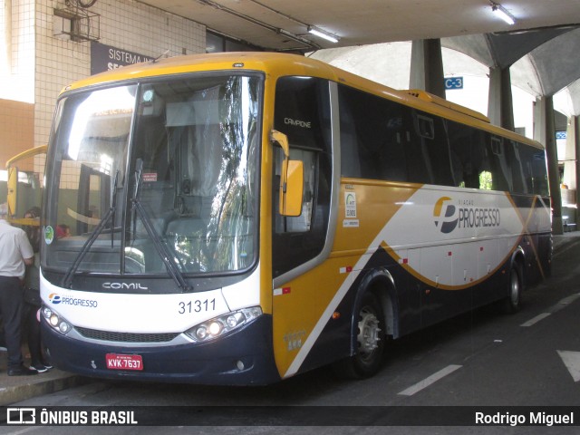 Viação Progresso 31311 na cidade de Volta Redonda, Rio de Janeiro, Brasil, por Rodrigo Miguel. Número da foto: #12326119.