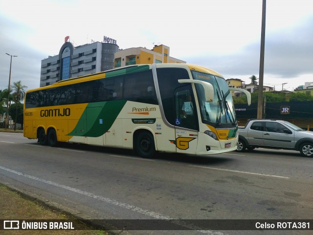 Empresa Gontijo de Transportes 15035 na cidade de Ipatinga, Minas Gerais, Brasil, por Celso ROTA381. Número da foto: #12326360.