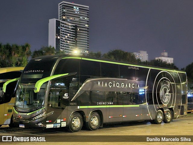 Viação Garcia 98090 na cidade de Curitiba, Paraná, Brasil, por Danilo Marcelo Silva. Número da foto: #12326774.