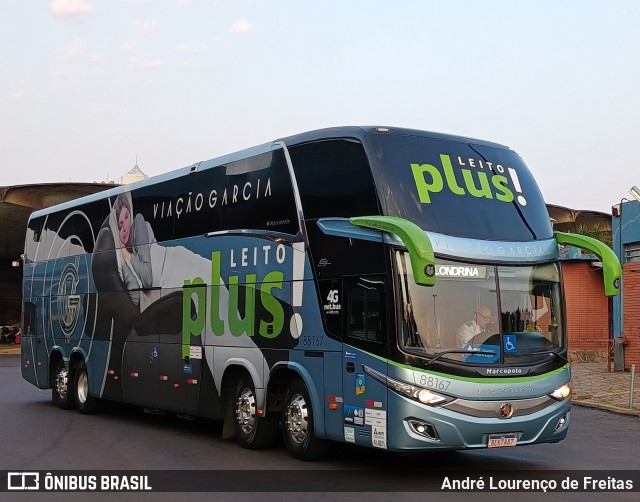 Viação Garcia 88167 na cidade de Porto Alegre, Rio Grande do Sul, Brasil, por André Lourenço de Freitas. Número da foto: #12325910.