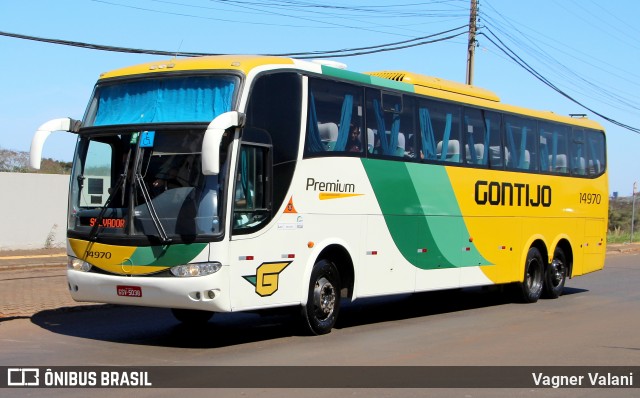 Empresa Gontijo de Transportes 14970 na cidade de Foz do Iguaçu, Paraná, Brasil, por Vagner Valani. Número da foto: #12326816.