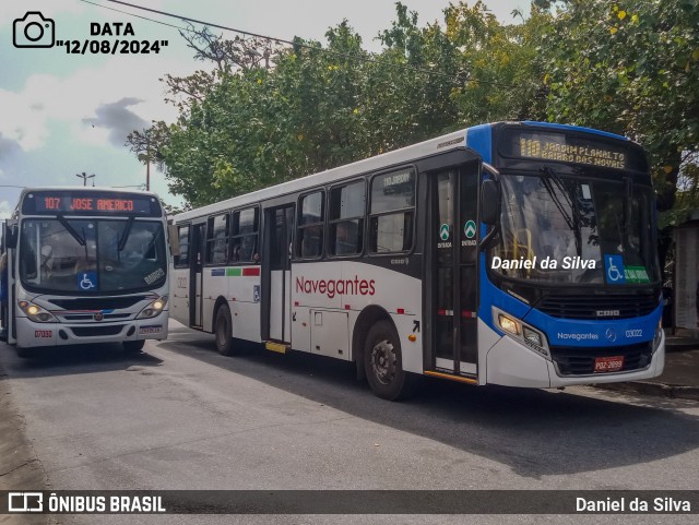 Consórcio Navegantes - 03 > Empresa de Transportes São Sebastião 03022 na cidade de João Pessoa, Paraíba, Brasil, por Daniel da Silva. Número da foto: #12328253.