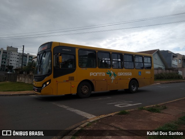 VCG - Viação Campos Gerais 1453 na cidade de Ponta Grossa, Paraná, Brasil, por Kallel Dos Santos. Número da foto: #12328251.
