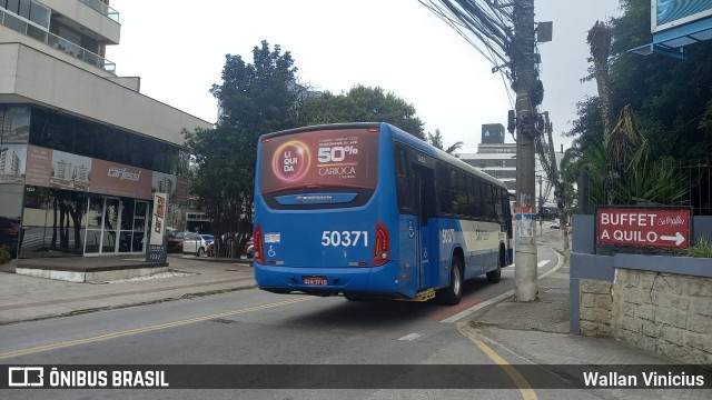 Transol Transportes Coletivos 50371 na cidade de Florianópolis, Santa Catarina, Brasil, por Wallan Vinicius. Número da foto: #12329587.