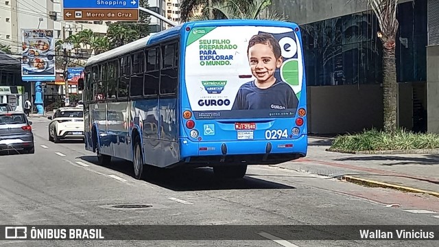 Transol Transportes Coletivos 0298 na cidade de Florianópolis, Santa Catarina, Brasil, por Wallan Vinicius. Número da foto: #12329585.