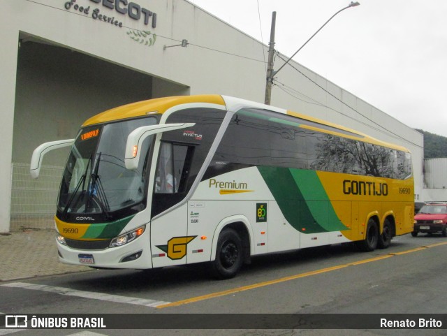 Empresa Gontijo de Transportes 19690 na cidade de Juiz de Fora, Minas Gerais, Brasil, por Renato Brito. Número da foto: #12328616.