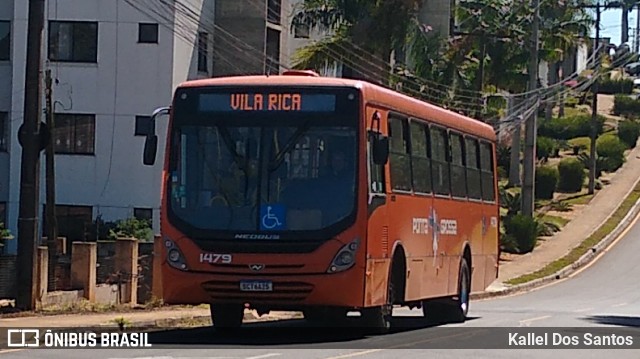VCG - Viação Campos Gerais 1479 na cidade de Ponta Grossa, Paraná, Brasil, por Kallel Dos Santos. Número da foto: #12328247.