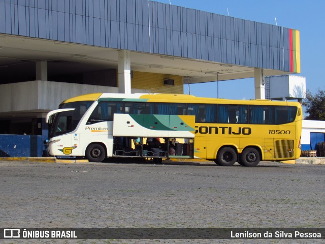 Empresa Gontijo de Transportes 18500 na cidade de Caruaru, Pernambuco, Brasil, por Lenilson da Silva Pessoa. Número da foto: #12329037.