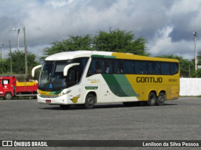 Empresa Gontijo de Transportes 18060 na cidade de Caruaru, Pernambuco, Brasil, por Lenilson da Silva Pessoa. Número da foto: #12329058.