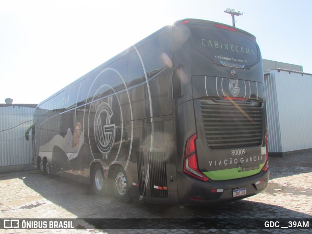 Viação Garcia 80009 na cidade de Curitiba, Paraná, Brasil, por GDC __39AM. Número da foto: #12327682.