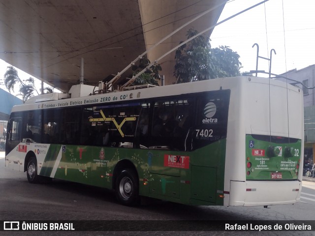 Next Mobilidade - ABC Sistema de Transporte 7402 na cidade de Santo André, São Paulo, Brasil, por Rafael Lopes de Oliveira. Número da foto: #12327858.