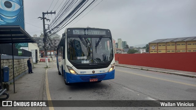 Transol Transportes Coletivos 50371 na cidade de Florianópolis, Santa Catarina, Brasil, por Wallan Vinicius. Número da foto: #12329596.