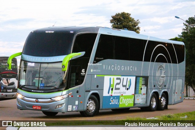 Viação Garcia 8534 na cidade de Maringá, Paraná, Brasil, por Paulo Henrique Pereira Borges. Número da foto: #12329729.
