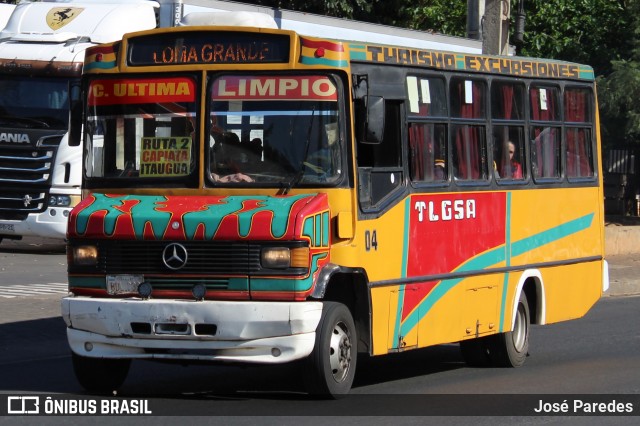 TLGSA - Transporte Loma Grande S.A. - Línea 132 > Transporte LomaGrandense S.A. 04 na cidade de San Lorenzo, Central, Paraguai, por José Paredes. Número da foto: #12328529.