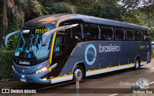 Expresso Brasileiro 7875 na cidade de Salvador, Bahia, Brasil, por Ônibus Ssa. Número da foto: #12329576.