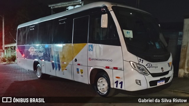 Auto Viação Putinga 11 na cidade de Alvorada, Rio Grande do Sul, Brasil, por Gabriel da Silva Ristow. Número da foto: #12329245.