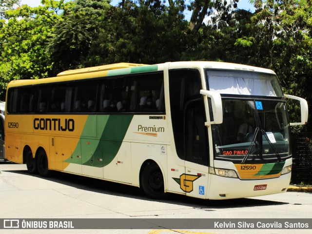 Empresa Gontijo de Transportes 12590 na cidade de São Paulo, São Paulo, Brasil, por Kelvin Silva Caovila Santos. Número da foto: #12329038.