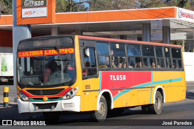 TLGSA - Transporte Loma Grande S.A. - Línea 132 > Transporte LomaGrandense S.A. 1210 na cidade de San Lorenzo, Central, Paraguai, por José Paredes. Número da foto: #12328547.