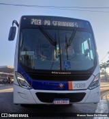 Rápido D´Oeste 7029 na cidade de Ribeirão Preto, São Paulo, Brasil, por Marcos Souza De Oliveira. Número da foto: #:id.