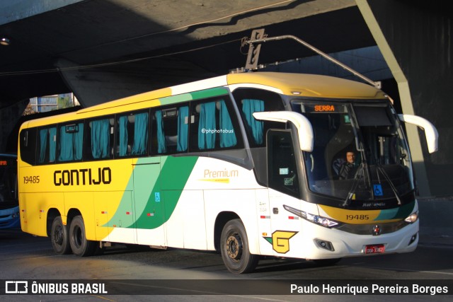 Empresa Gontijo de Transportes 19485 na cidade de Belo Horizonte, Minas Gerais, Brasil, por Paulo Henrique Pereira Borges. Número da foto: #12332225.