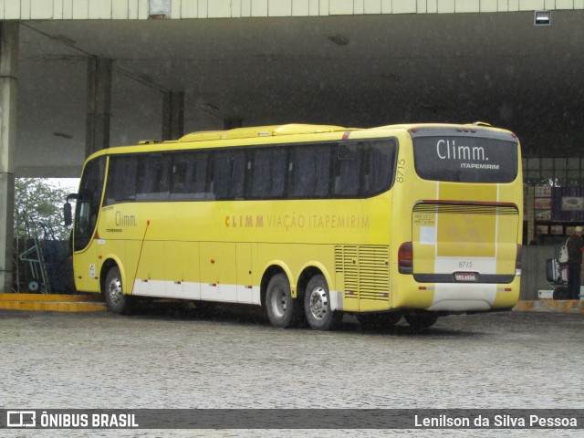 Viação Itapemirim 8715 na cidade de Caruaru, Pernambuco, Brasil, por Lenilson da Silva Pessoa. Número da foto: #12331889.
