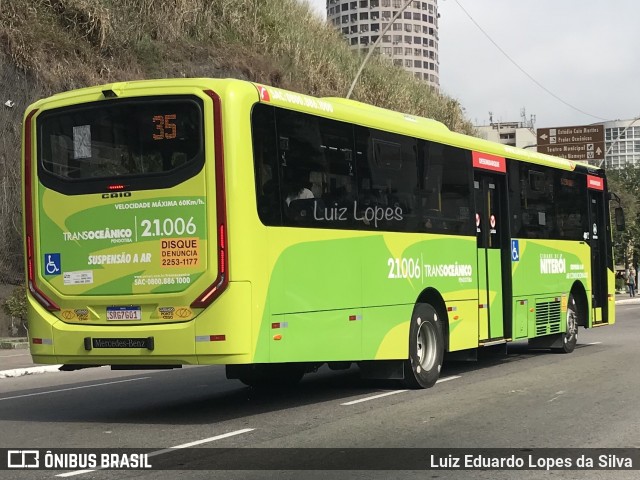Viação Pendotiba 2.1.006 na cidade de Niterói, Rio de Janeiro, Brasil, por Luiz Eduardo Lopes da Silva. Número da foto: #12330477.