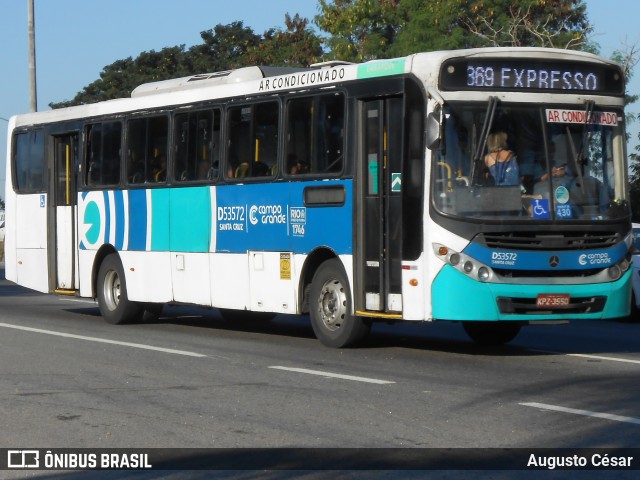 Transportes Campo Grande D53572 na cidade de Rio de Janeiro, Rio de Janeiro, Brasil, por Augusto César. Número da foto: #12330636.